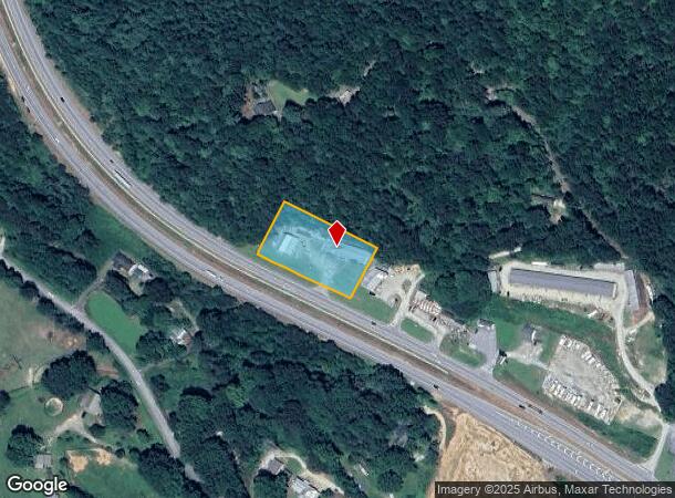 5987 Highway 441 S, Lakemont, GA Parcel Map