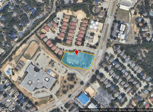  2410 Huebner Park, San Antonio, TX Parcel Map