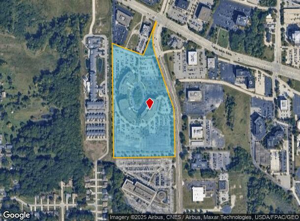  6050 Oak Tree Blvd, Independence, OH Parcel Map