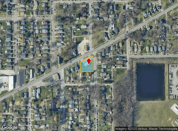  1802 Prairie Ave, South Bend, IN Parcel Map