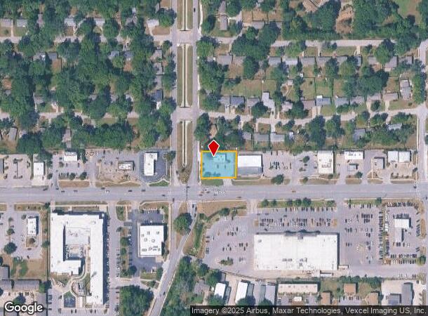 1206 W 23Rd St, Lawrence, KS Parcel Map