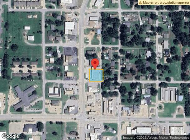  503 N Bdwy St, Tecumseh, OK Parcel Map