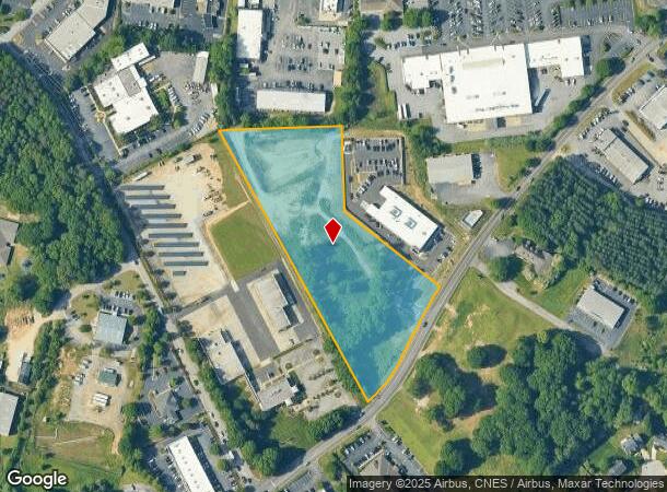 1215 E Butler Rd, Greenville, SC Parcel Map
