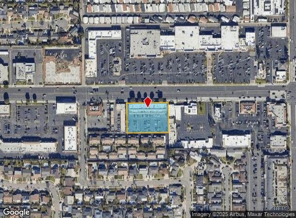  1400 E Katella Ave, Orange, CA Parcel Map