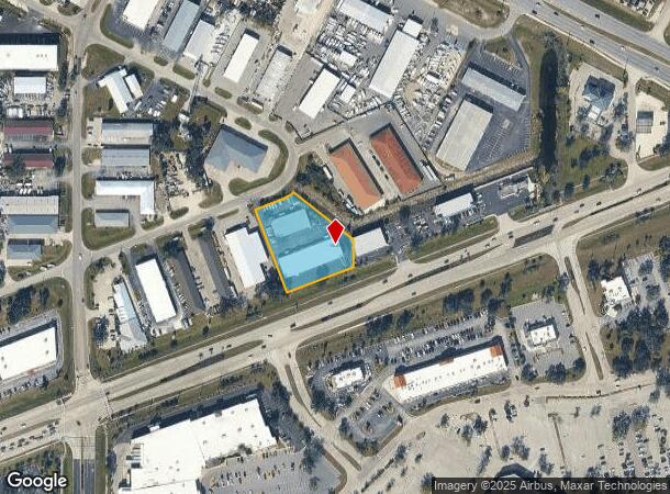  1264 Market Cir, Port Charlotte, FL Parcel Map