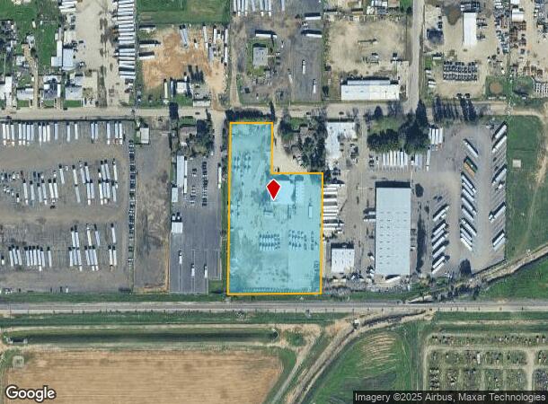  3475 W Franklin Ave, Fresno, CA Parcel Map