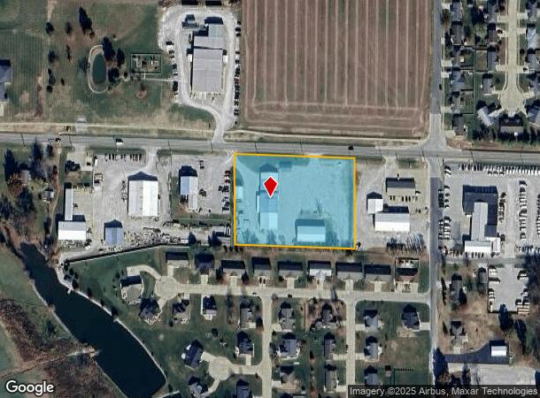  1710 N 4Th St, Breese, IL Parcel Map