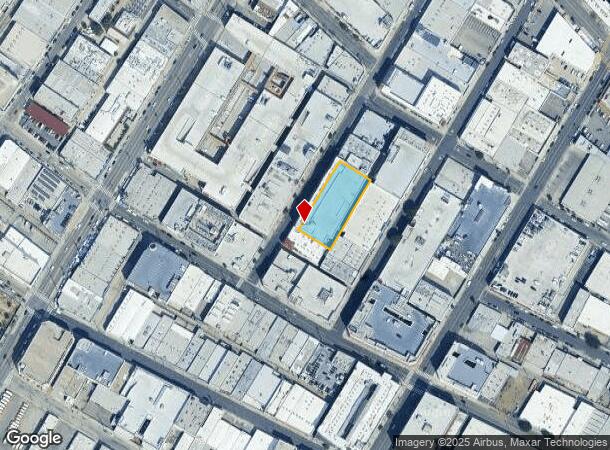 1144 Crocker St, Los Angeles, CA Parcel Map