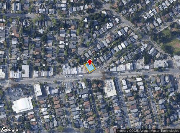 1611 Solano Ave, Berkeley, CA Parcel Map