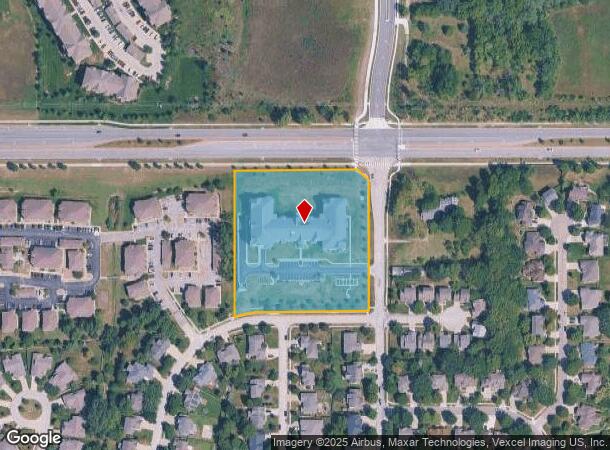 651 Branchwood Dr, Lawrence, KS Parcel Map