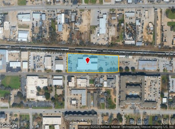 1001 W Main St, Arlington, TX Parcel Map