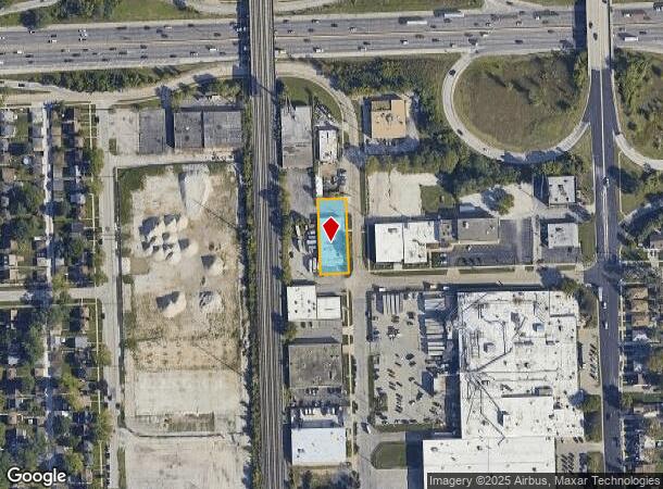 1820 Beach St, Broadview, IL Parcel Map