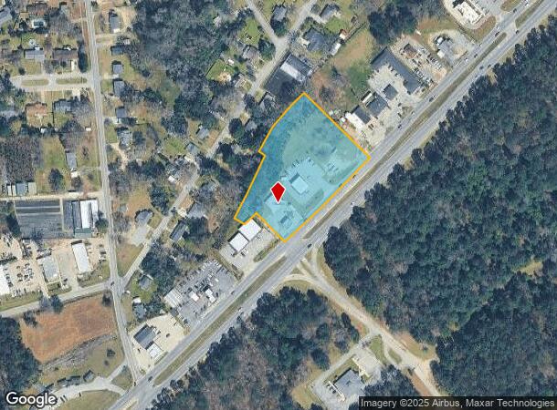 702 Highway 1 S, Lugoff, SC Parcel Map
