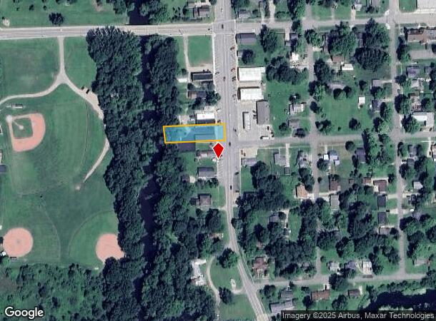  140 S Saginaw St, Byron, MI Parcel Map