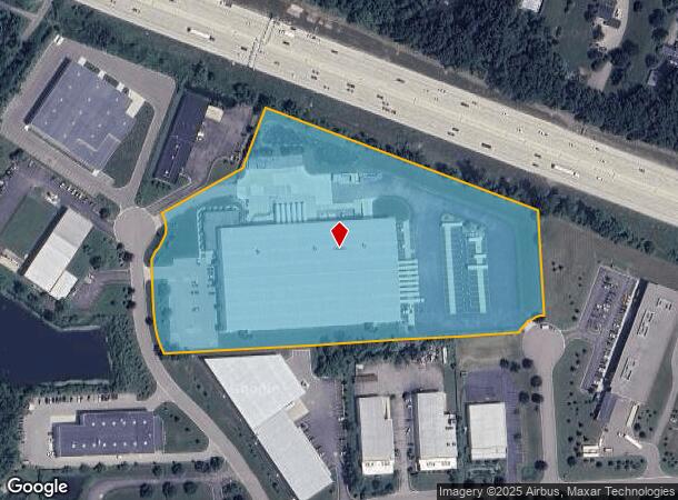 30104 Research Dr, New Hudson, MI Parcel Map