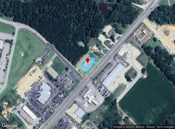  1165 N Main St, Lillington, NC Parcel Map