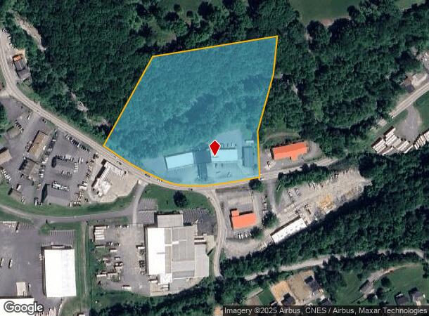  3520 Earl L Core Rd, Morgantown, WV Parcel Map