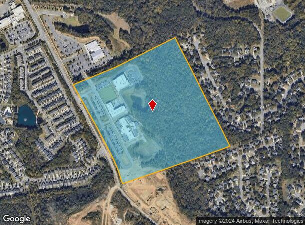  2502 Salome Church Rd, Charlotte, NC Parcel Map