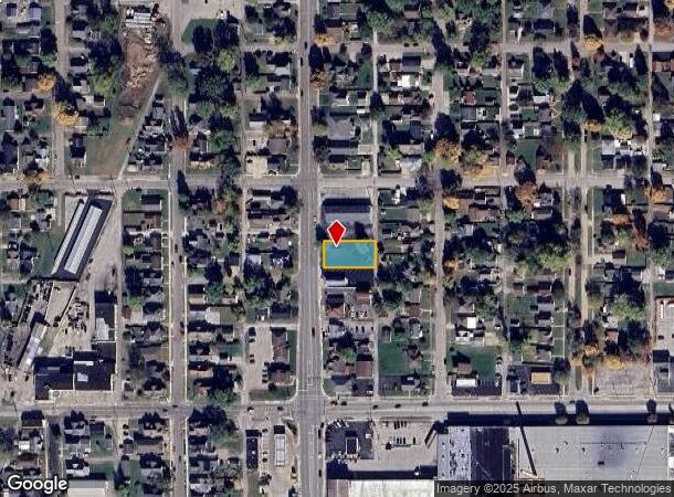  1805 Central Ave, Columbus, IN Parcel Map