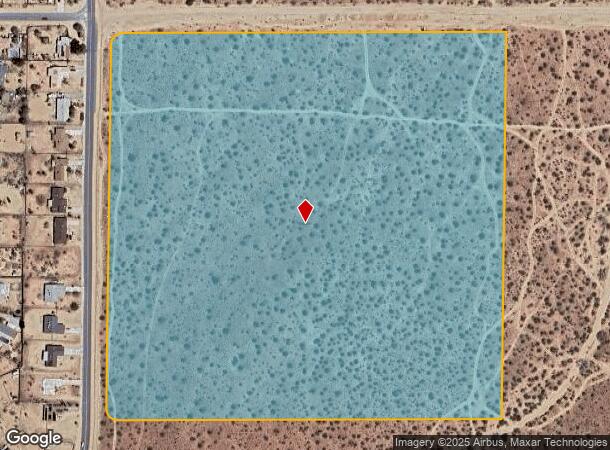  Avalon Ave, Yucca Valley, CA Parcel Map