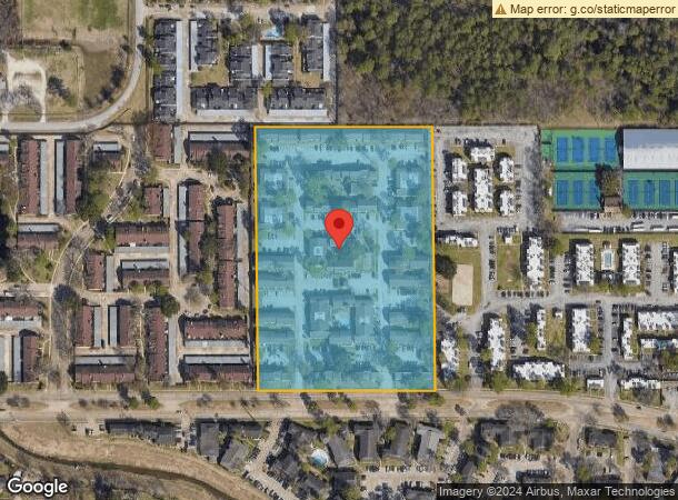  6200 W Tidwell Rd, Houston, TX Parcel Map