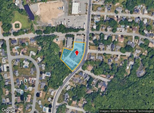 1397 Mendon Rd, Woonsocket, RI Parcel Map