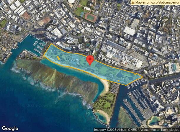  1201 Ala Moana Blvd, Honolulu, HI Parcel Map