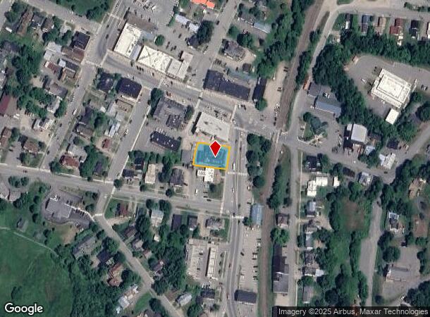 1033 Broad St, Lyndonville, VT Parcel Map