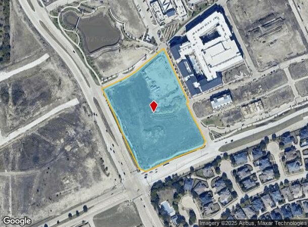  2190 N Alma Dr, Allen, TX Parcel Map