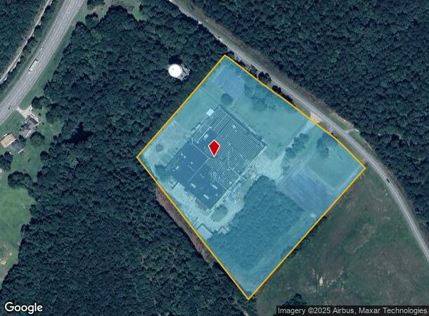 1551 Mineral Springs Rd, Elberton, GA Parcel Map