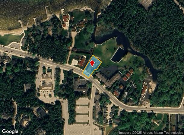  4084 Main St, Fish Creek, WI Parcel Map