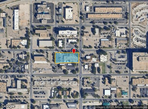  3801 21St St, Lubbock, TX Parcel Map
