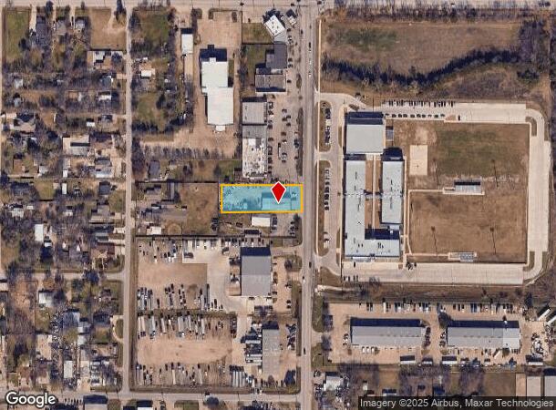  1615 S Peachtree Rd, Balch Springs, TX Parcel Map