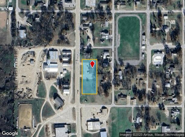 706 S Fry St, Yates Center, KS Parcel Map