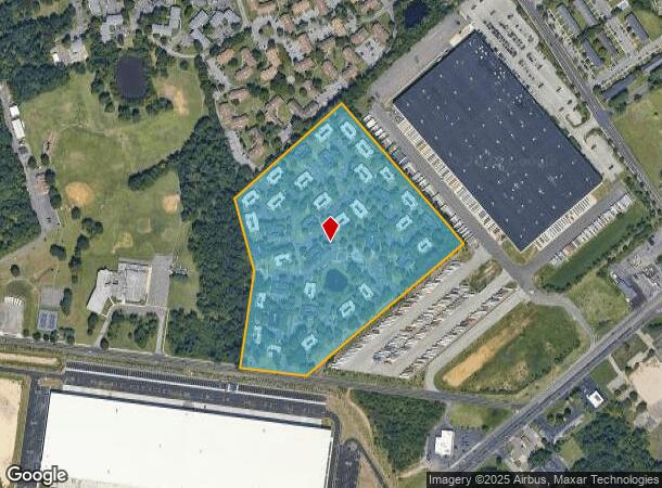  200 Delanco Rd, Beverly, NJ Parcel Map