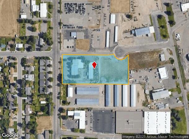  1535 Olympia St, Idaho Falls, ID Parcel Map