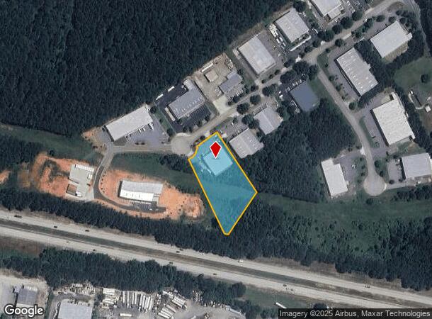 1560 University Dr, Auburn, GA Parcel Map