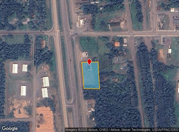 14424 S Packer Ave, Gordon, WI Parcel Map