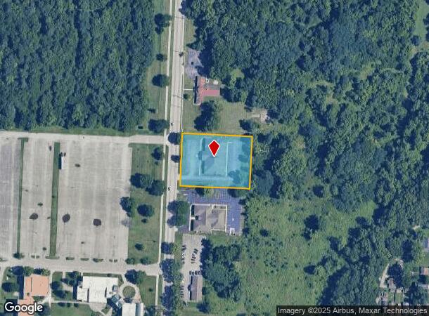 1490 University Blvd, Hamilton, OH Parcel Map