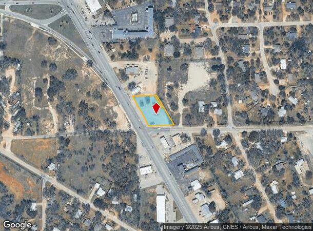  117 S Us Highway 281 St, Johnson City, TX Parcel Map