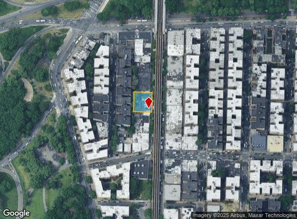  2159 White Plains Rd, Bronx, NY Parcel Map