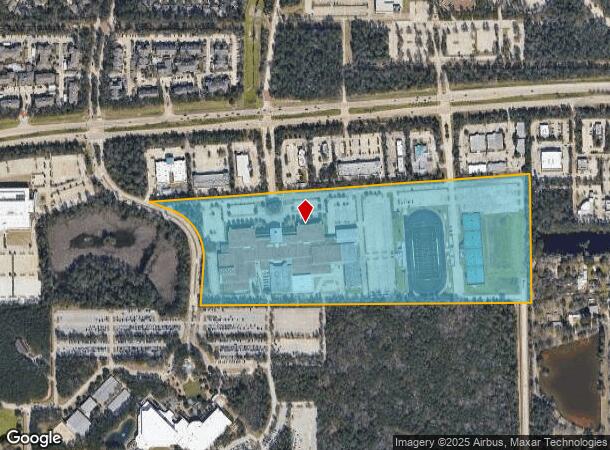 3701 College Park Dr, Spring, TX Parcel Map