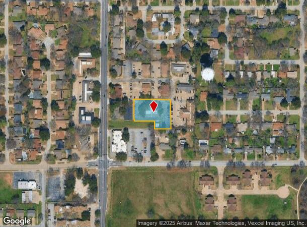 715 N Fielder Rd, Arlington, TX Parcel Map