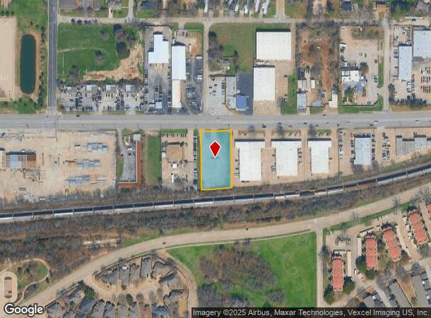  1860 W Division St, Arlington, TX Parcel Map