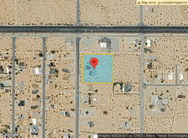  6555 Indian Cove Rd, Twentynine Palms, CA Parcel Map