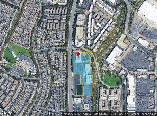  1 Glaukos Way, Aliso Viejo, CA Parcel Map
