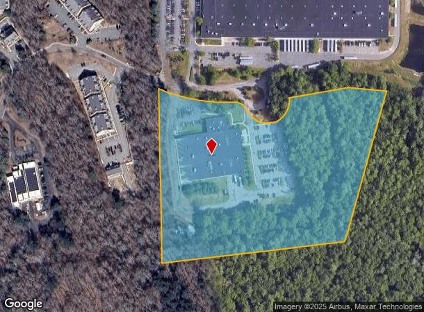 8 Ledgewood Blvd, North Dartmouth, MA Parcel Map