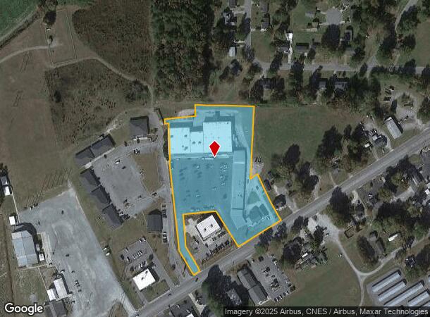  1102-1132 S Pollock St, Selma, NC Parcel Map