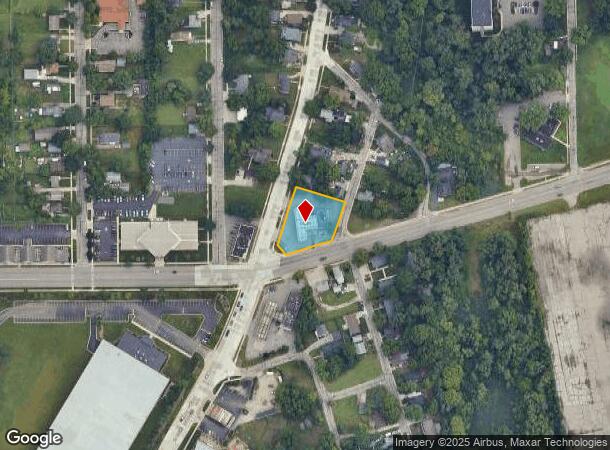  445 S Huron St, Ypsilanti, MI Parcel Map