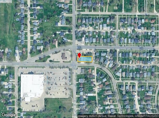  1714 Johnson Ave Nw, Cedar Rapids, IA Parcel Map